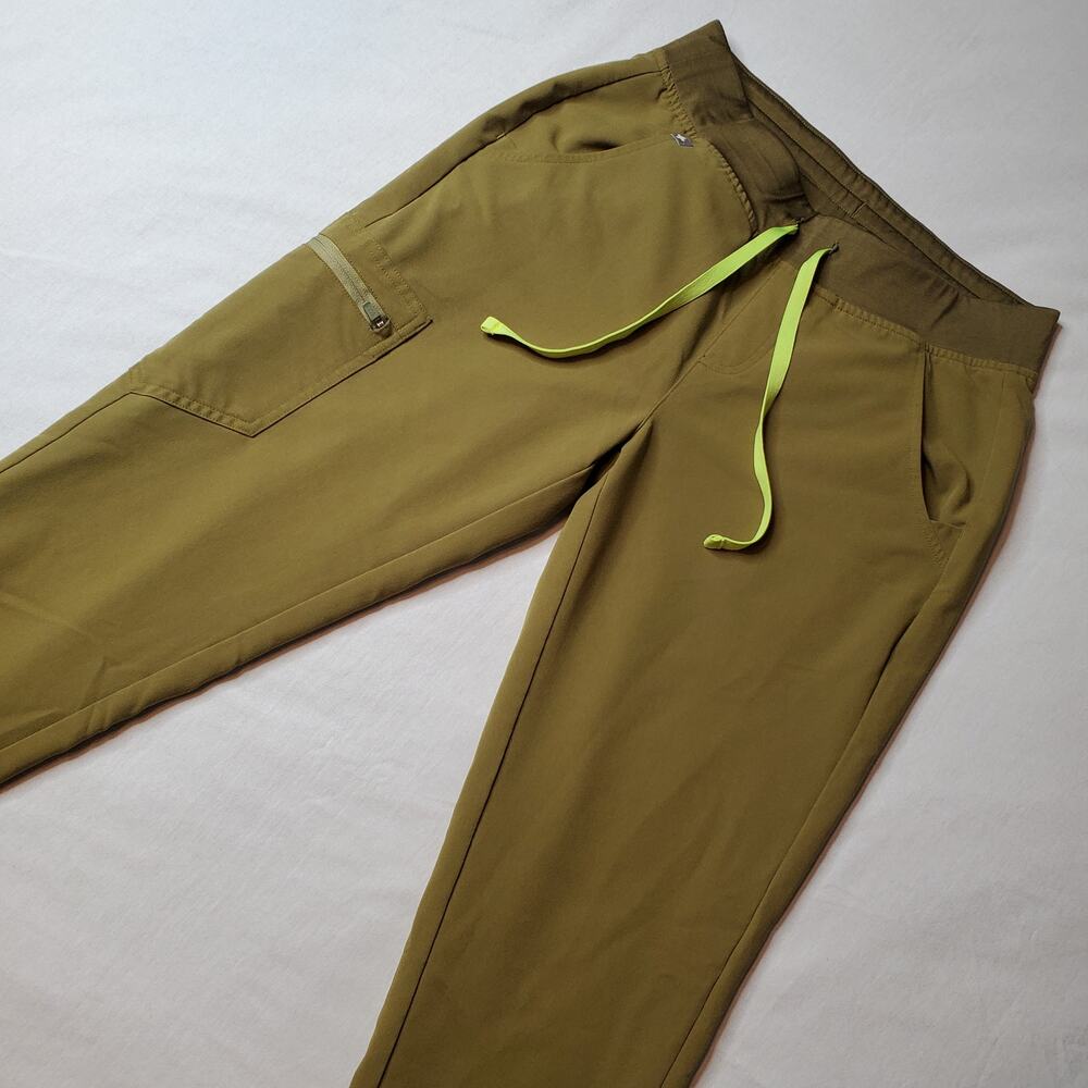 Figs Women's Size S Zamora Jogger Scrub Pants Olive Green W18SW2005P
